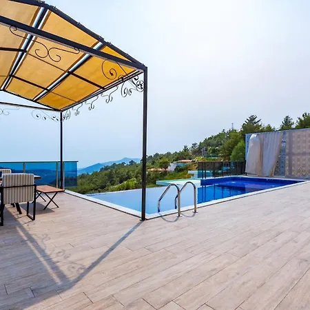 Villa La Celine- Luxury Sea View With Private Infinity Pool In Islamlar-kalkan