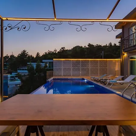 La Celine- Xlarge Complete Privacy In Nature, Pool With Wonderful View Villa Kalkan