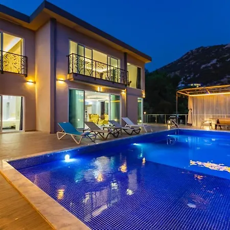 La Villa Celine- Luxury Sea View Villa With Private Infinity Pool In Islamlar-Kalkan Vila *