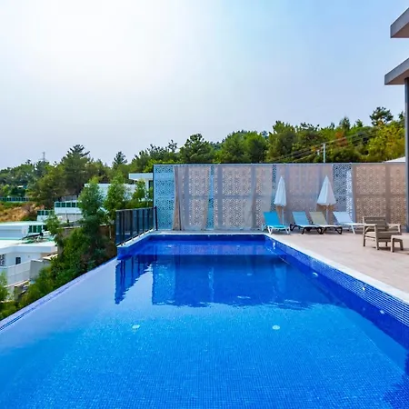 Vila La Villa Celine- Luxury Sea View Villa With Private Infinity Pool In Islamlar-Kalkan *