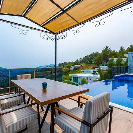 La Villa Celine- Luxury Sea View Villa With Private Infinity Pool In Islamlar-Kalkan Vila Kalkan