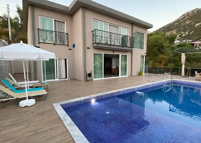Villa La Celine- Xlarge Complete Privacy In Nature, Pool With Wonderful View Kalkan
