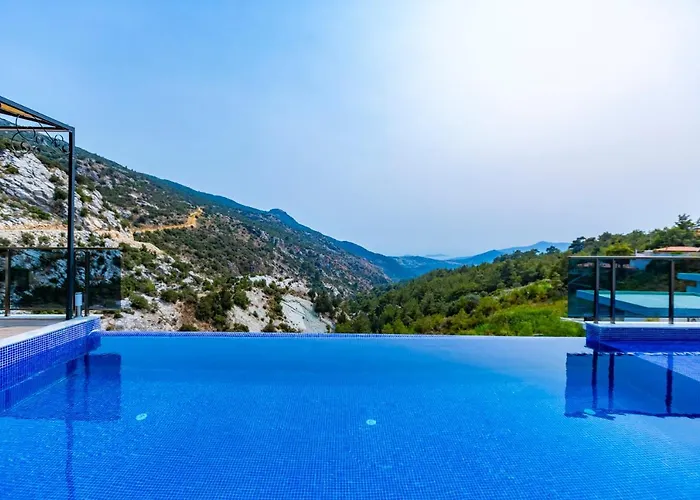 La Celine- Xlarge Complete Privacy In Nature, Pool With Wonderful View Kalkan